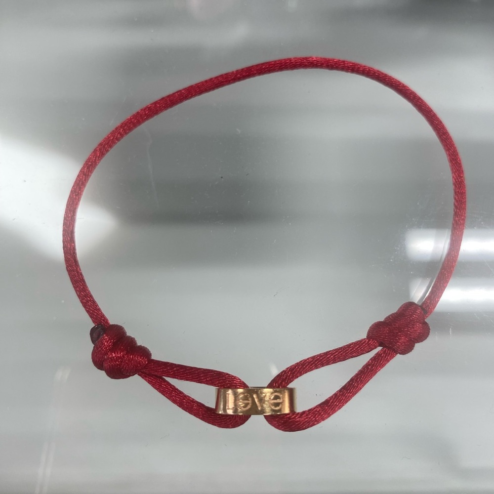 Cartier Love  Charity Silk Cord